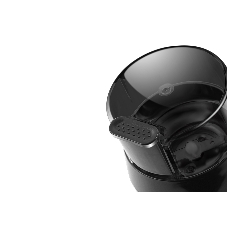 Кофемолка Centek CT-1362 (сталь) 200Вт, 60гр, стальн стакан, стальн чаша, прозрачная крышка