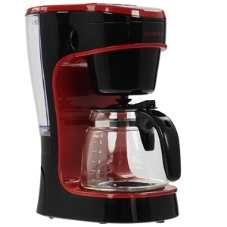Кофеварка капельная SUPRA CMS-0655 черный/красный, исп. кофе - молотый, 720 мл, 750 Вт.