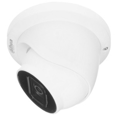 Уличная купольная IP-видеокамера Dahua 2Мп; 1/2.8” CMOS; объектив 2.8мм; механический ИК-фильтр; чувствительность 0.01лк@F2.0; сжатие: H.265+, H.265, H.264+, H.264, MJPEG; 2 потока до 2Мп@25к/с; ИК-по