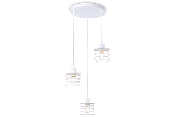 Светильник Ambrella light TR8078/3 WH белый E27*3 max 40W D372*1170