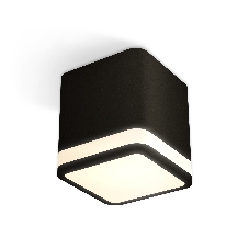 Светильник Ambrella Light XS7806030 SBK/FR черный песок/белый матовый MR16 GU5.3 (C7806, N7751)
