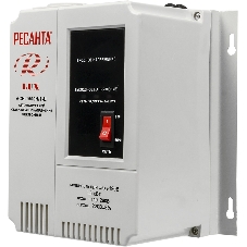 Стабилизаторы напряжения Ресанта АСН-1 500 Н/1-Ц 63/6/20 Стабилизатор Lux 220В±8%, Габариты 206х133х230, Вес 4,5кг