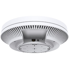 Точка доступа TP-Link 11AX dual-band ceiling access point, up to 1200 Mbit/s at 5 GHz and up to 574 Mbit/s at 2.4 GHz, 1 10/100/1000Mbps LAN port, support PoE 802.3at standard, support BSS coloring, Seamless Roaming, Mesh, Band Steering, Airtime Fairness, MU-MIMO, ma