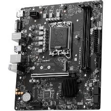 Материнская плата MSI PRO B760M-E DDR4, LGA 1700, Intel B760, 2xDDR4, 4xSATA, 1xM.2, 1xPCIe 4.0 x16, 1xPCIe 4.0 x1, 1xHDMI, 1xVGA, 1x1Gb LAN, 2xUSB-A 3.2 Gen 1, 4xUSB-A 2.0, 3x3.5 мм, 7.1, mATX
