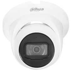 Уличная купольная IP-видеокамера Dahua 2Мп; 1/2.8” CMOS; объектив 2.8мм; механический ИК-фильтр; чувствительность 0.01лк@F2.0; сжатие: H.265+, H.265, H.264+, H.264, MJPEG; 2 потока до 2Мп@25к/с; ИК-по
