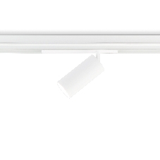 Управляемый светодиодный светильник для шинопровода Magnetic Ambrella light GL1231 WH белый IP20 24W 3000K-6400K 220V 36° D65*140 (Без ПДУ)