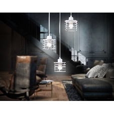 Светильник Ambrella light TR8078/3 WH белый E27*3 max 40W D372*1170