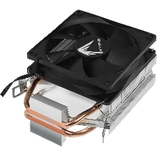 Устройство охлаждения (кулер) Aerocool Formula Ice Boid 2PSDB черный 90мм алюминий+медь 2100rpm 34db 4-pin 90W 135мм