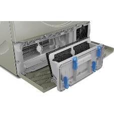 Сушильная машина Bosch WQK2521XME серебристый, 10 кг, сушка - конденсационная, программ - 14, 59.8 x 84.2 x 64.8 см