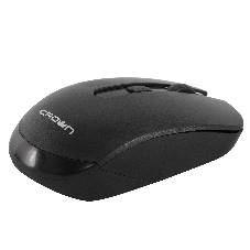Мышь беспроводная Crown CMM-336W черный, 1600 dpi, радиоканал, USB, кнопки - 4