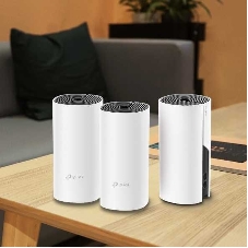 Бесшовный Mesh роутер TP-Link Deco M4 (DECO M4(3-PACK)) AC1200 10/100/1000BASE-TX (упак.:3шт)