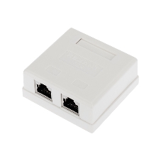 Рoзетка компьютерная внешняя Rexant 2-порта RJ-45 (8P8C), FTP экранированная, категория 6