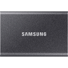 Внешний SSD Samsung T7, 2TB, USB 3.2 Gen 2 Type-C, R/W 1050/1000, титан