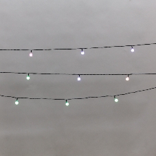 Гирлянда светодиодная Neon-night Шарики 5м, 20 LED, IP20, зеленый провод, свечение мульти (RG/RB), мигание, 230В