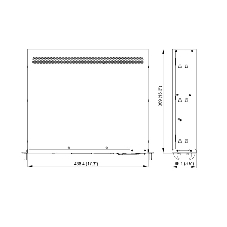 Серверный корпус 2U short chassis, 2x3.5'' swappable HDD tray, 2x3.5'' internal HDD bay