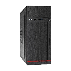 Компьютерный корпус Miditower ExeGate AA-442U2 (ATX, без БП, 1хUSB+2хUSB 3.0, аудио, черный)