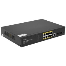 Коммутатор Cudy GS2008PS2, 8×1 Гбит/с, 2×1 Гбит/с SFP