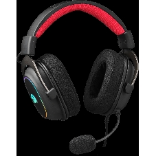 Гарнитура Redragon Zeus X чёрный, проводная, USB, подсветка