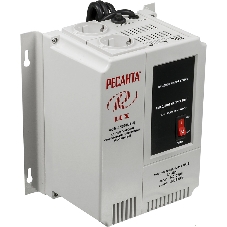 Стабилизаторы напряжения Ресанта АСН-1 500 Н/1-Ц 63/6/20 Стабилизатор Lux 220В±8%, Габариты 206х133х230, Вес 4,5кг