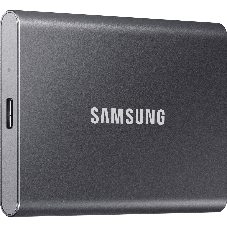 Внешний SSD Samsung T7, 2TB, USB 3.2 Gen 2 Type-C, R/W 1050/1000, титан