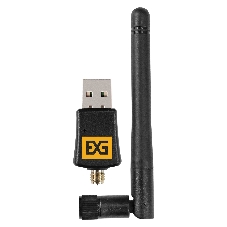 Сетевой адаптер Wi-Fi 5 двухдиапазонный ExeGate EX-W5-T2U Plus-AC650 (Wi-Fi AC (a/b/g/n/ac), чипсет Realtek8811, 2.4 ГГц до 200 Мбит/с + 5 ГГц до 433 Мбит/с, внешняя съемная 2dBi антенна, USB 2.0)
