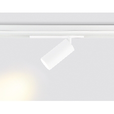 Управляемый светодиодный светильник для шинопровода Magnetic Ambrella light GL1231 WH белый IP20 24W 3000K-6400K 220V 36° D65*140 (Без ПДУ)