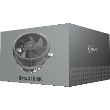 Кулер для процессора CPU Cooler Ocypus Beta A10 BK (75W, 3-pin, 67mm, Al, 1x124mm, 40CFM, 29.5dBA, 2000RPM, S: 1851/1700/115X/1200, AM5/AM4, black)