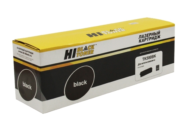 Картридж Kyocera FS-C5150DN (Hi-Black) TK-580, BK, 3,5K    