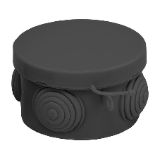Коробка распаячная КМР-040-038 с крышкой 65х40 4 мембранных ввода IP54 черный EKF plc-kmr-040-038-b Коробка распаячная КМР-040-038 с крышкой 65х40 4 мембранных ввода IP54 черный EKF plc-kmr-040-038-b