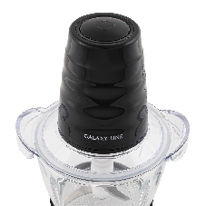 Измельчитель электрический Galaxy Line GL 2364, черный, стеклянная чаша 1 л, 700 Вт