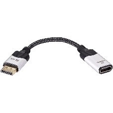 Кабель VCOM DisplayPort TO HDMI 4K 0.15 M CG621M-0.15