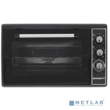 Мини-печь Kraft KF-MO3801BL, черный, 38 л.