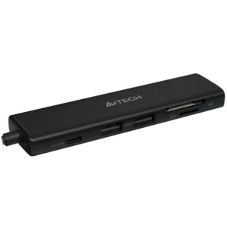 USB-концентратор A4Tech DST-60C, USB Type-C, USB/HDMI/SD, USB Type-C