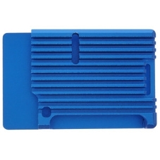 Корпус Qumo Aluminum case without fan, Raspberry Pi 4, blue(RS003)
