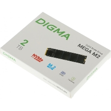 Накопитель SSD Digma Mega M2, 2048 Gb, PCIe 3.0 x4, M.2 2280, NVMe, R/W 3300/3000