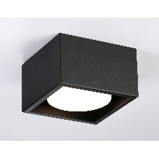 Светильник накладной TN70827 BK черный GX53 max 12W 100*100*60