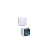 Розетка одноместная IEK ERMP12-K01-16-54-EC РСб20-3-ГПБб роз.1м с з/к о/у IP54 (цвет крышки:белый) ГЕРМЕС PLUS