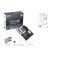 Материнская плата ASUS PRIME B860-PLUS-CSM, LGA 1851, Intel B860, 4xDDR5, 4xSATA, 3xM.2, 1xPCIe 5.0 x16, 1xPCIe 4.0 x16, 1xHDMI, 1xDP, 1x2.5Gb LAN, 2xUSB 2.0, 1xUSB 3.2 Gen 1, 2xUSB 3.2 Gen 2, 1xUSB-C 3.2 Gen 2x2, 3x3.5 мм, 7.1, ATX