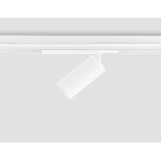 Управляемый светодиодный светильник для шинопровода Magnetic Ambrella light GL1231 WH белый IP20 24W 3000K-6400K 220V 36° D65*140 (Без ПДУ)