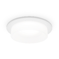 Светильник Ambrella light TN1311 SWH/FR белый песок/белый матовый GU5.3 D98*45