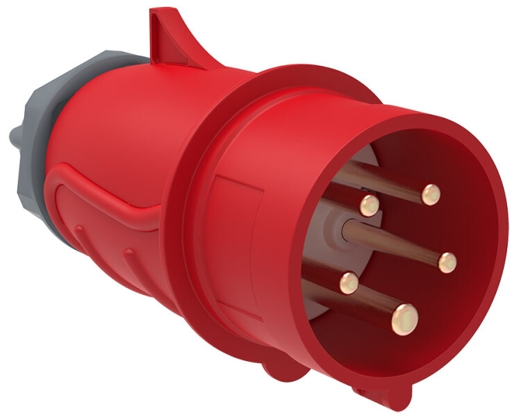Вилка переносная ССИ-025 32А-6ч/200/346-240/415В 3Р + РЕ+ N IP44 MAGNUM IEK