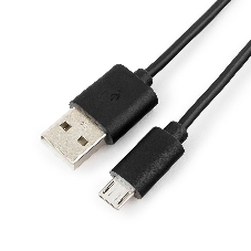 Кабель USB2.0 Pro Cablexpert CC-mUSB2-AMBM-6, AM/microBM 5P, 1.8м, экран, черный, пакет