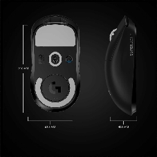 Мышь беспроводная игровая Logitech  PRO X SUPERLIGHT беспроводная чёрный
