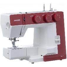 Швейная машина Janome 1522RD 25 операции, петля автомат, верт. челнок, нитевдеватель, мягкий, подарочный набор (шпульки, ножницы, сантиметровая лента, игольница)