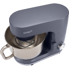 Миксер Vitek VT-PM0660 серый, стационарный, 2000 Вт, 6 л, 6 скоростей