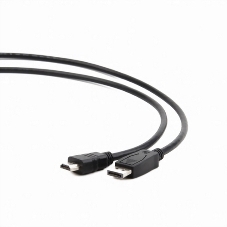Кабель DisplayPort-HDMI Gembird/Cablexpert 3м, 20M/19M, черный, экран, пакет