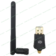Сетевой адаптер Wi-Fi Digma DWA-AC600E AC600 USB 2.0 (ант.внеш.съем) 1ант. (упак.:1шт)
