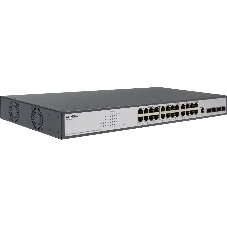 Коммутатор ORIGO OS3228P/250W/A1A, 24×1 Гбит/с PoE+ + 4×10 Гбит/с SFP+ Uplink, управляемый