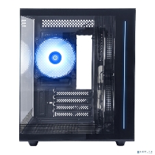 Компьютерный корпус Defender NovaCube черный,mATX,3fan,switchM/BSynс