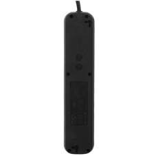 Удлинитель Defender с заземлением M518 1.8 м, 5 розеток, черный